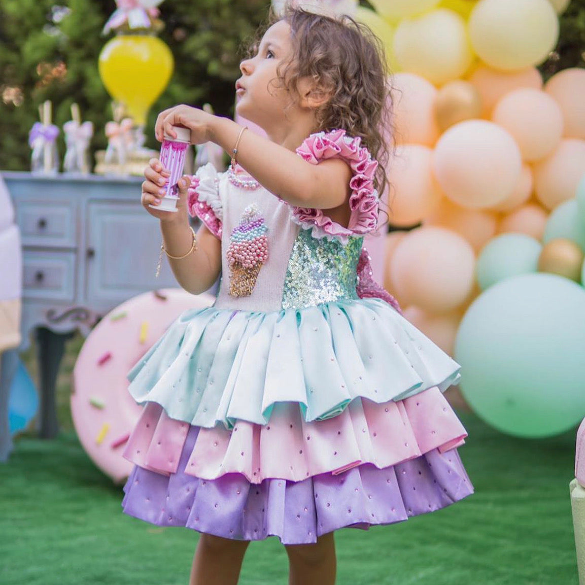 ice cream dress girl ice cream dress girls, ice cream dress toddler, ice cream dress baby, 1st birthday dress, smash cake dress, vintage ice cream dress