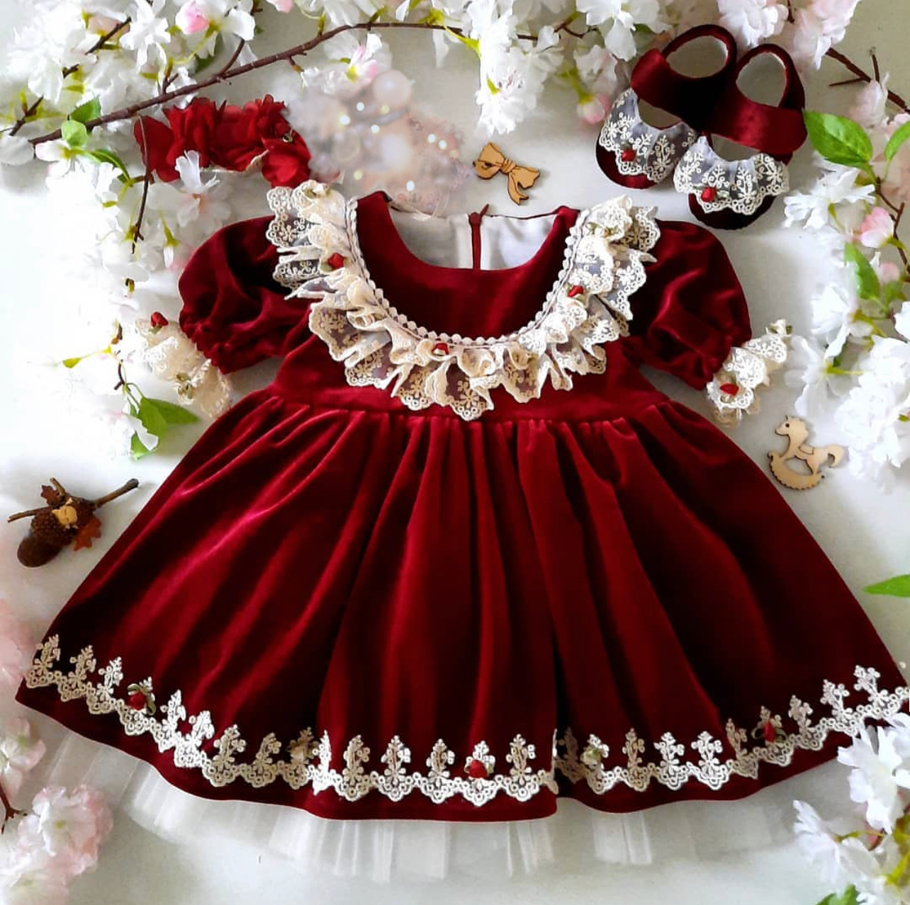 Red Velvet 3 piece set Red Velvet 3 piece set
